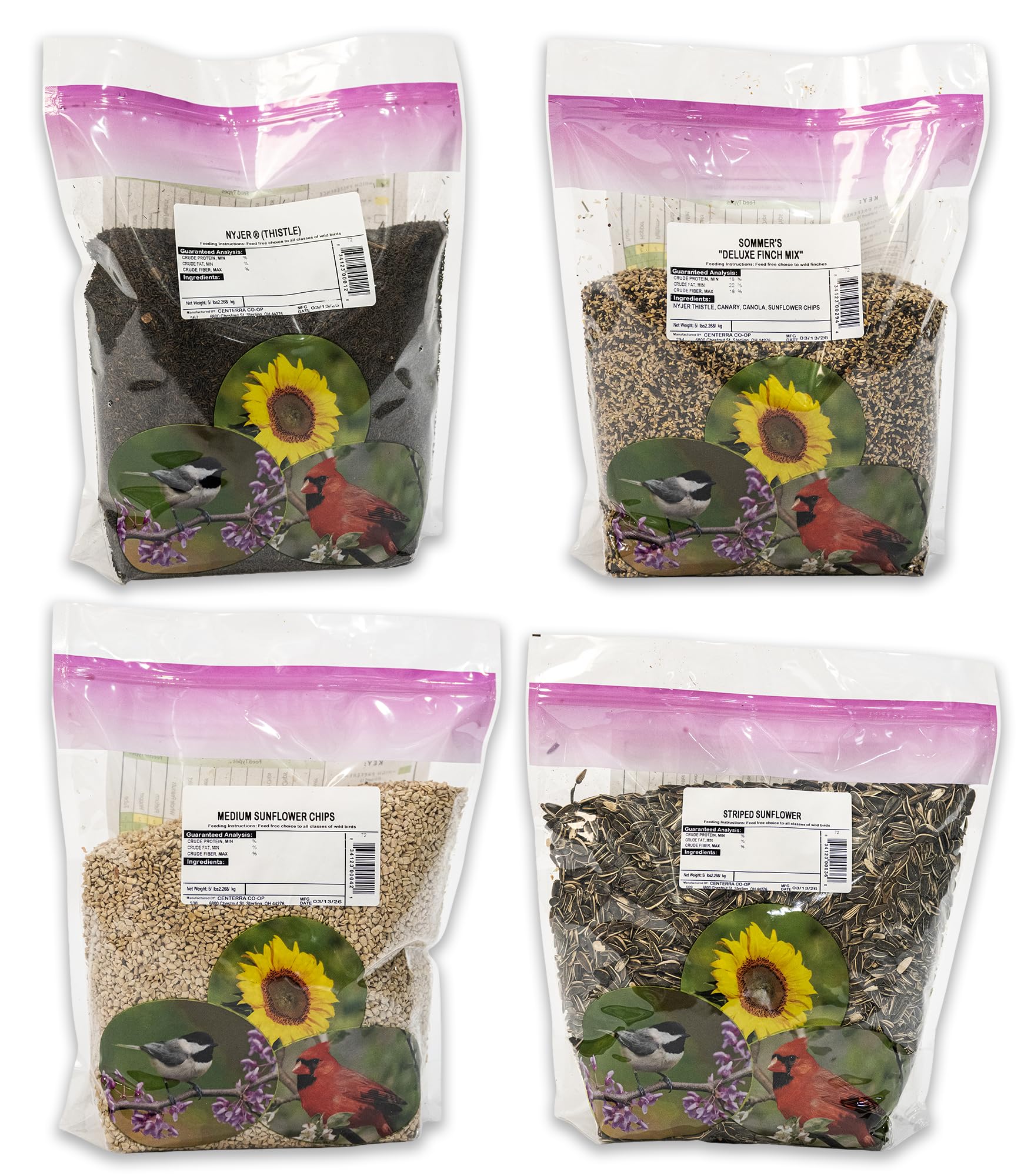 Sommer's Wild Bird Food Product Variations