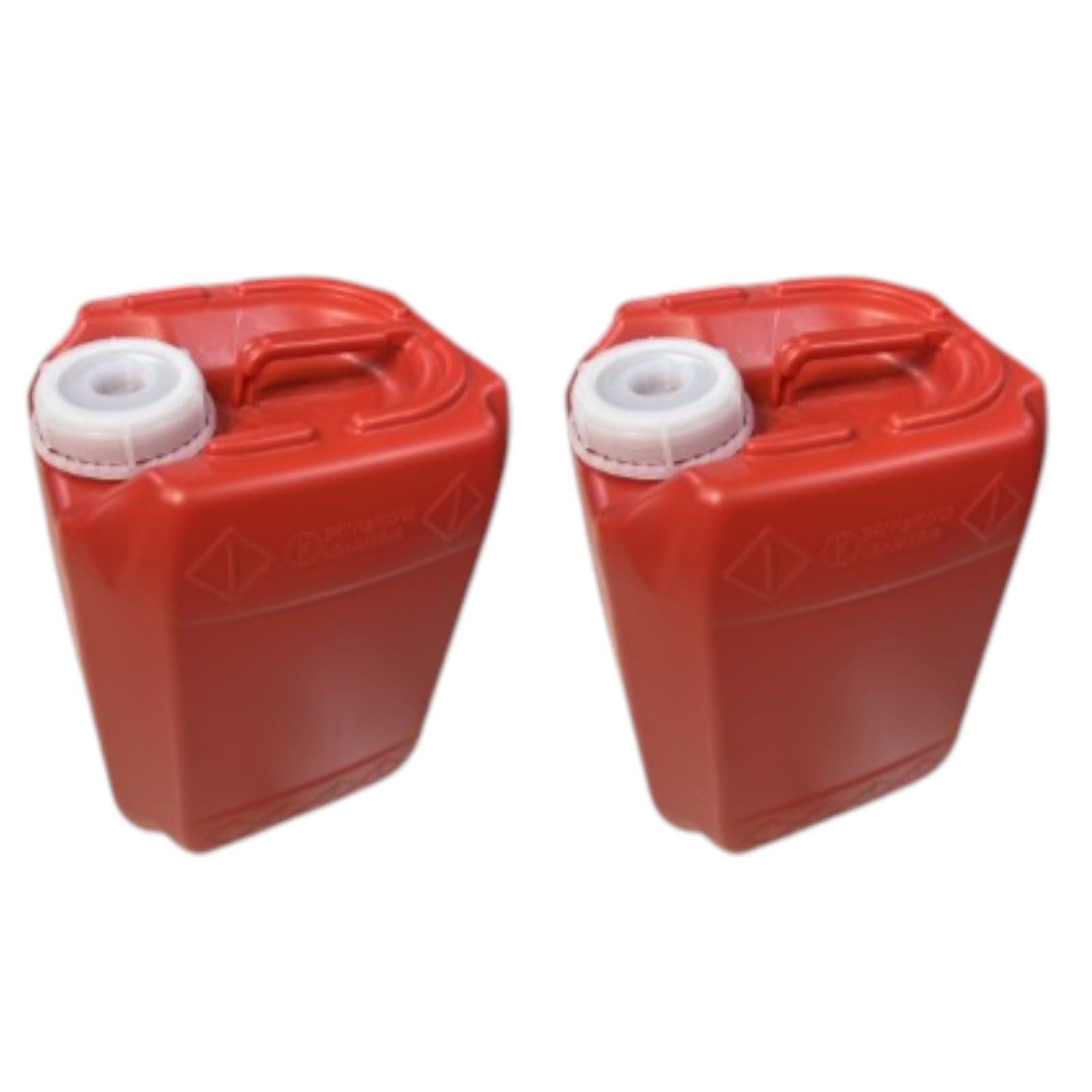 TriceEssentials 2.5 Gallon / 10L BPA-Free Water Jug with 70mm Screw Cap, Stackable Rectangular Carboy, Food-Grade HDPE for Liquid Storage & Mixing