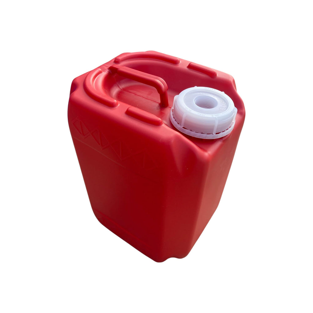 TriceEssentials 2.5 Gallon / 10L BPA-Free Water Jug with 70mm Screw Cap, Stackable Rectangular Carboy, Food-Grade HDPE for Liquid Storage & Mixing