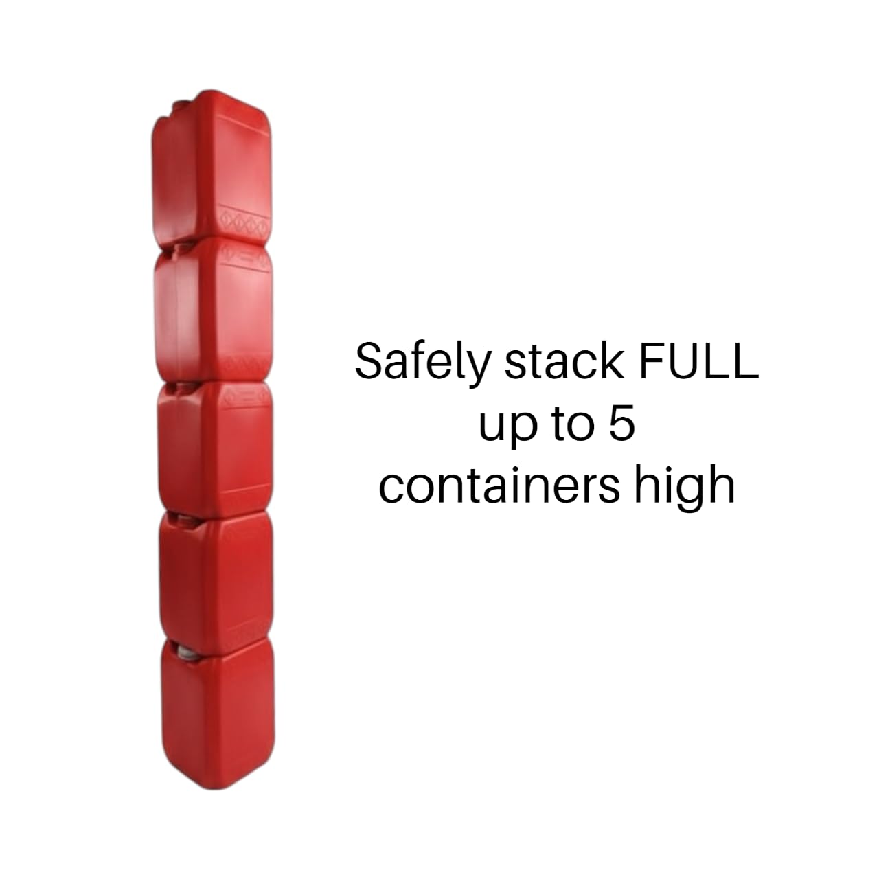 5 Gallon Hedpack with Cap | Carboy | Brewing & Fermentation | Stackable | BPA FREE- Food Grade | 2 PACK