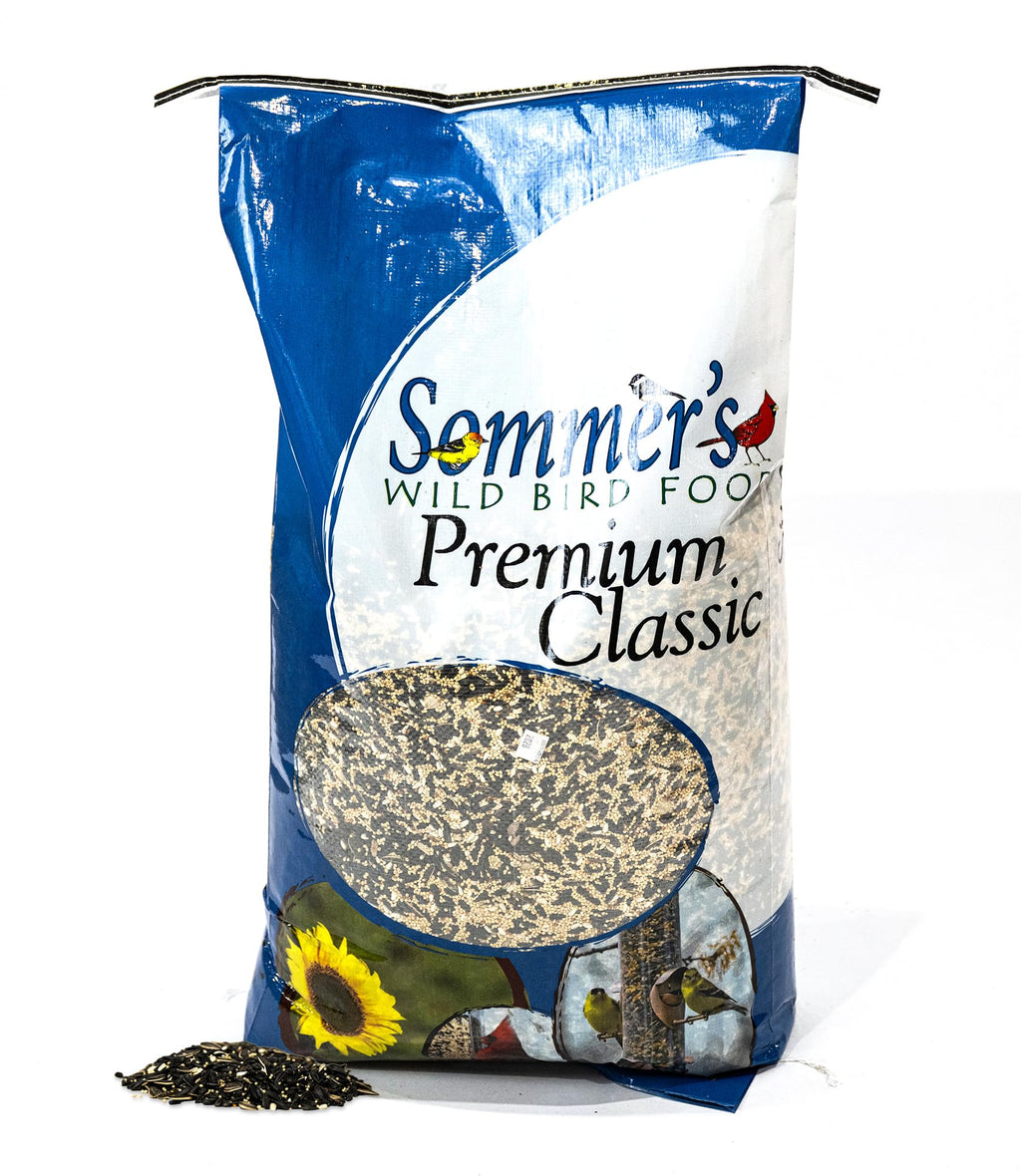 Premium Classic Wild Bird Seed – 20 lb High Sunflower Backyard Bird Feeder Blend