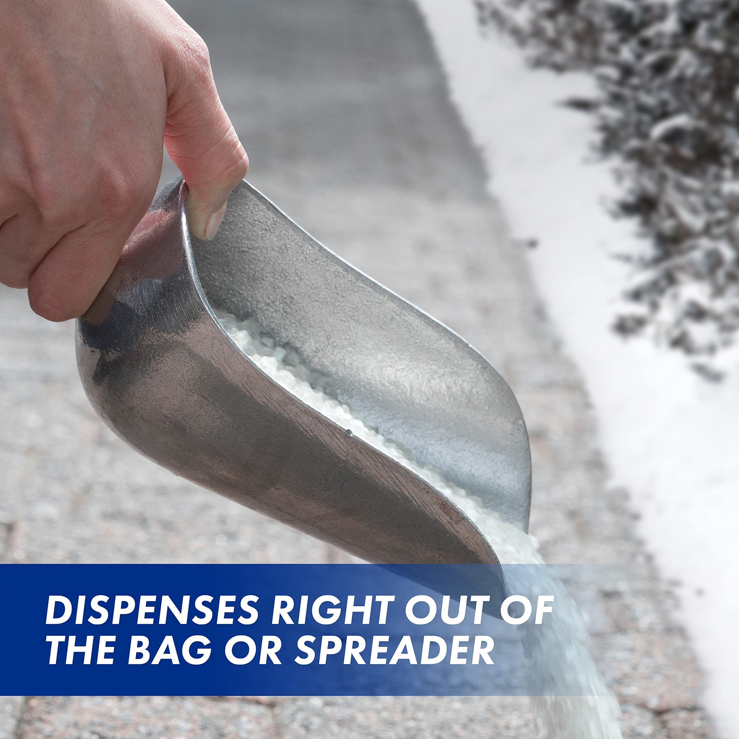 Dart Seasonal RS50-8551575 PE Halite Premium De-Icing Ice Melt Rock Salt44;