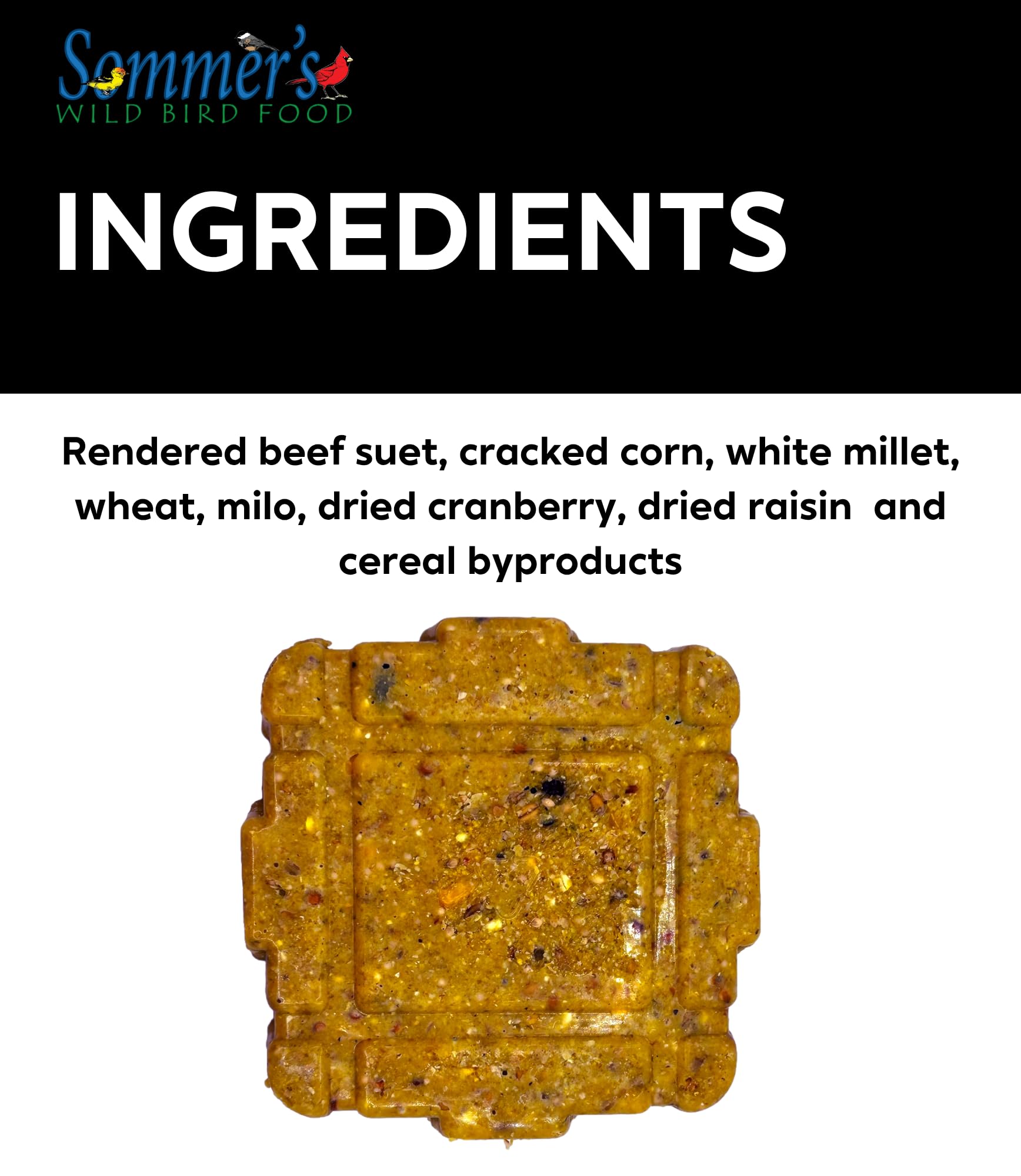 Sommer's Wild Bird Food Product Variations