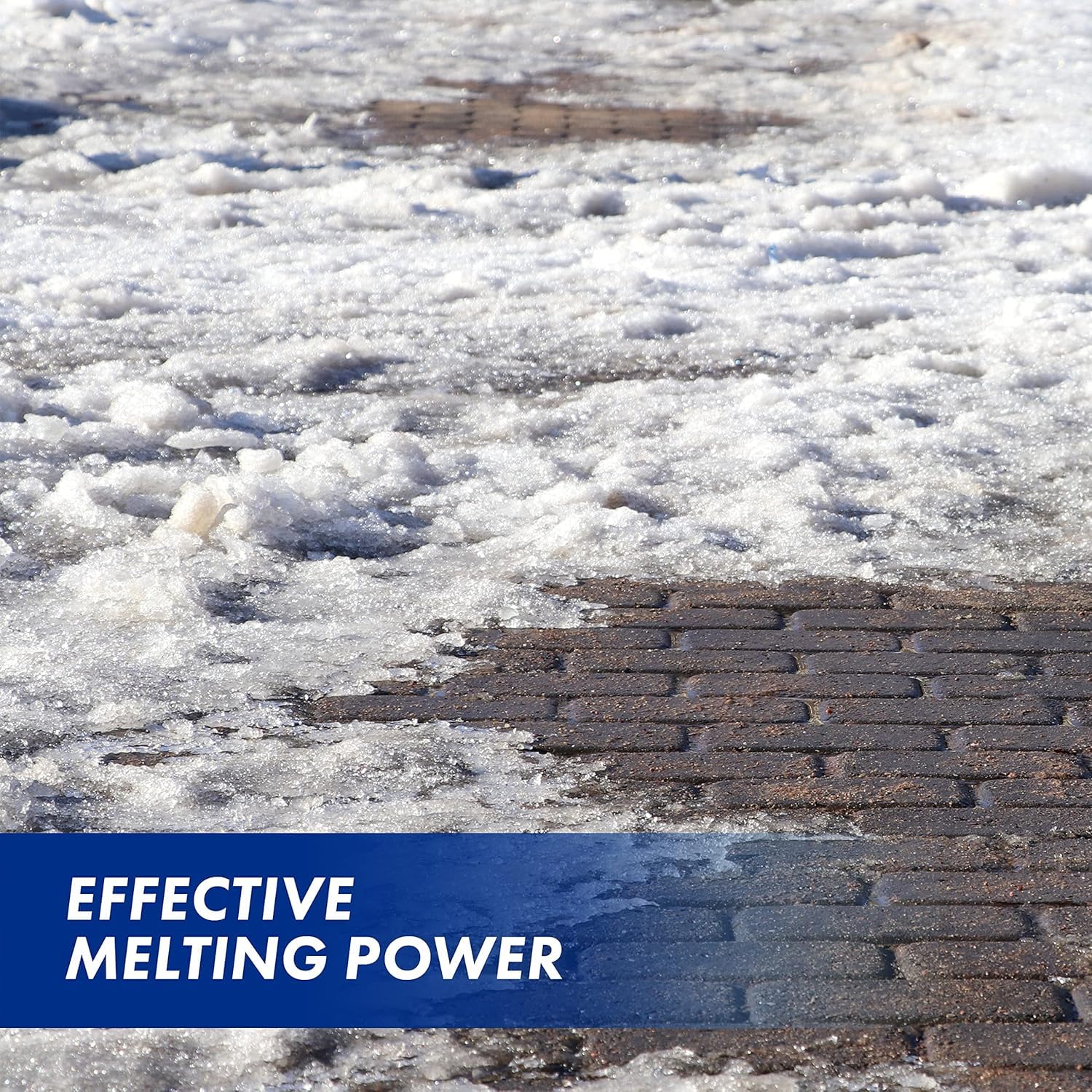TriceOutdoors Halite Rock Salt Ice Melt – 50 lb Bag | Fast-Acting Sodium Chloride Deicer for Driveways, Sidewalks & Parking Areas | Reliable Winter Ice Melter for Residential & Commercial Use