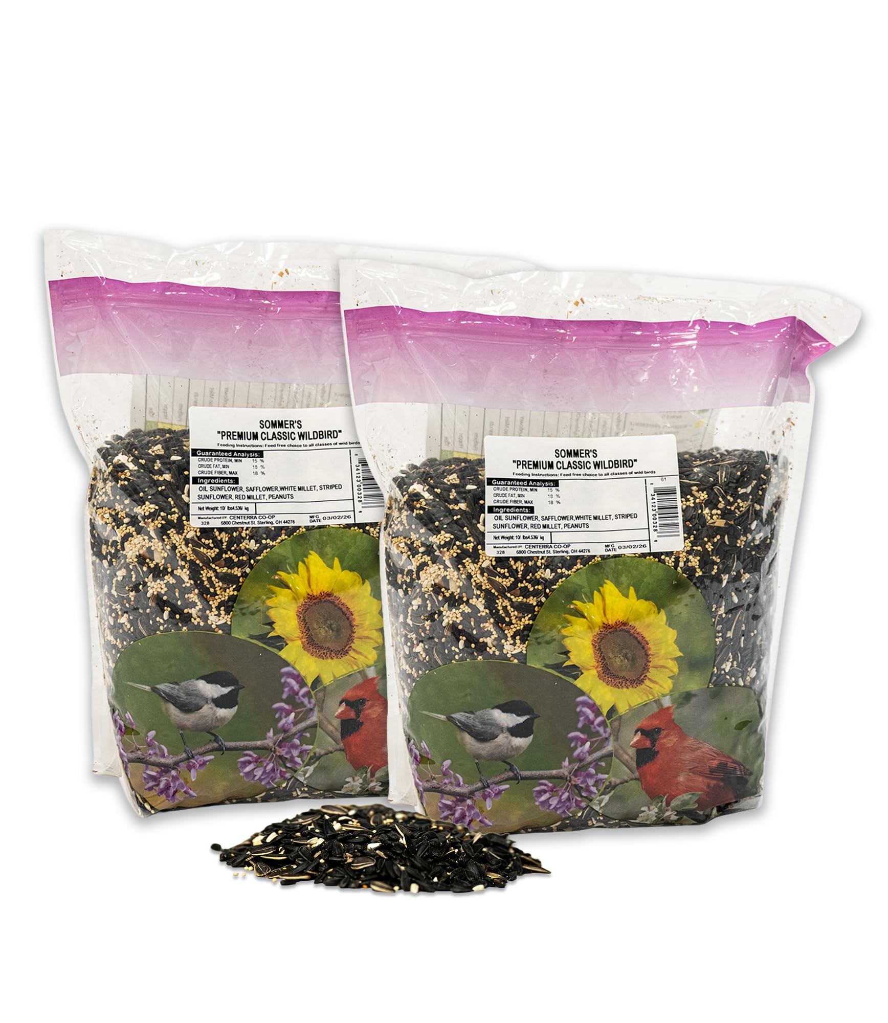 Sommer's Wild Bird Food Product Variations