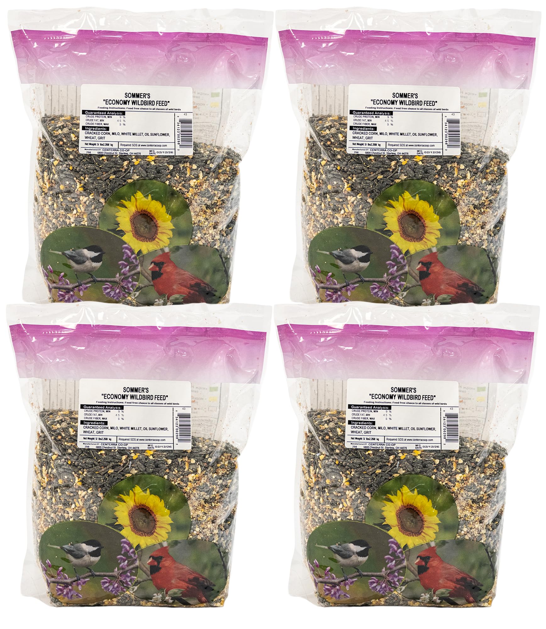Sommer's Wild Bird Food Product Variations