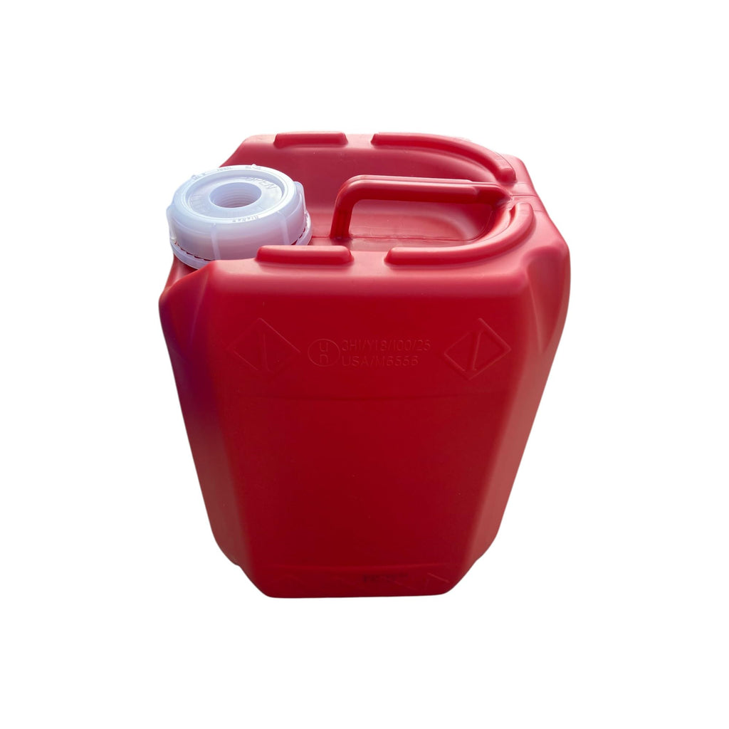 TriceEssentials 2.5 Gallon / 10L BPA-Free Water Jug with 70mm Screw Cap, Stackable Rectangular Carboy, Food-Grade HDPE for Liquid Storage & Mixing