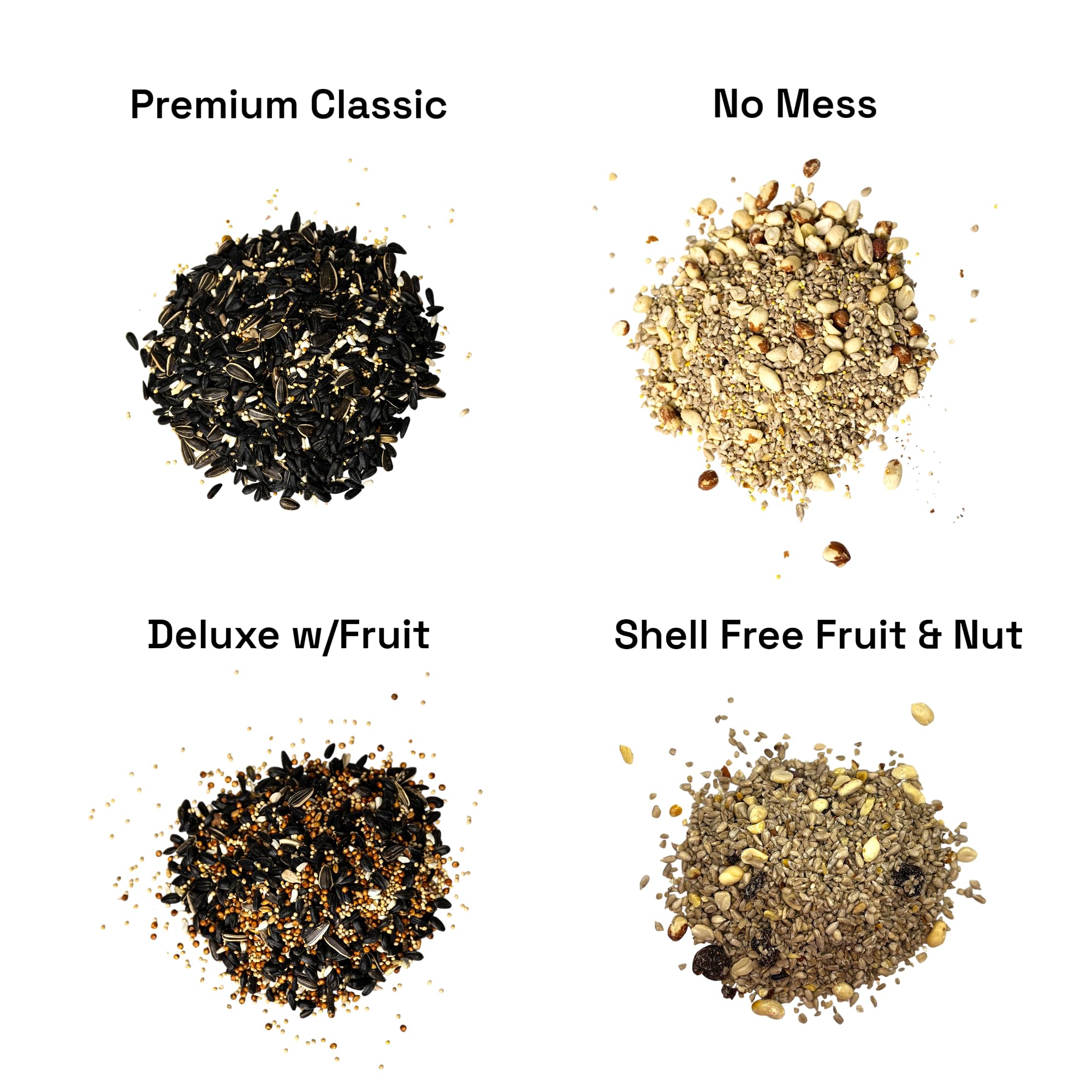 Sommer's Wild Bird Food Product Variations