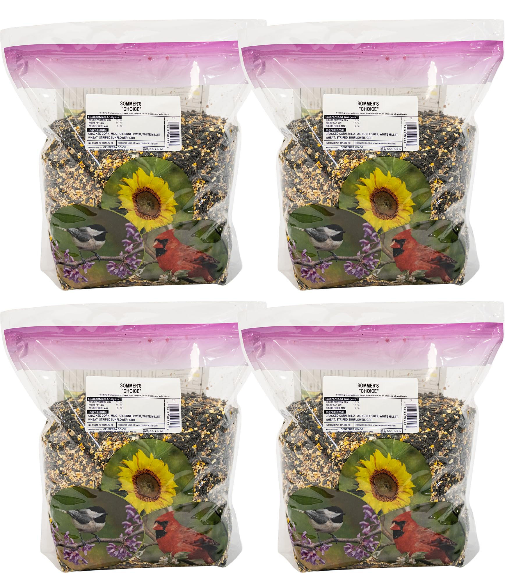 Sommer's Wild Bird Food Product Variations