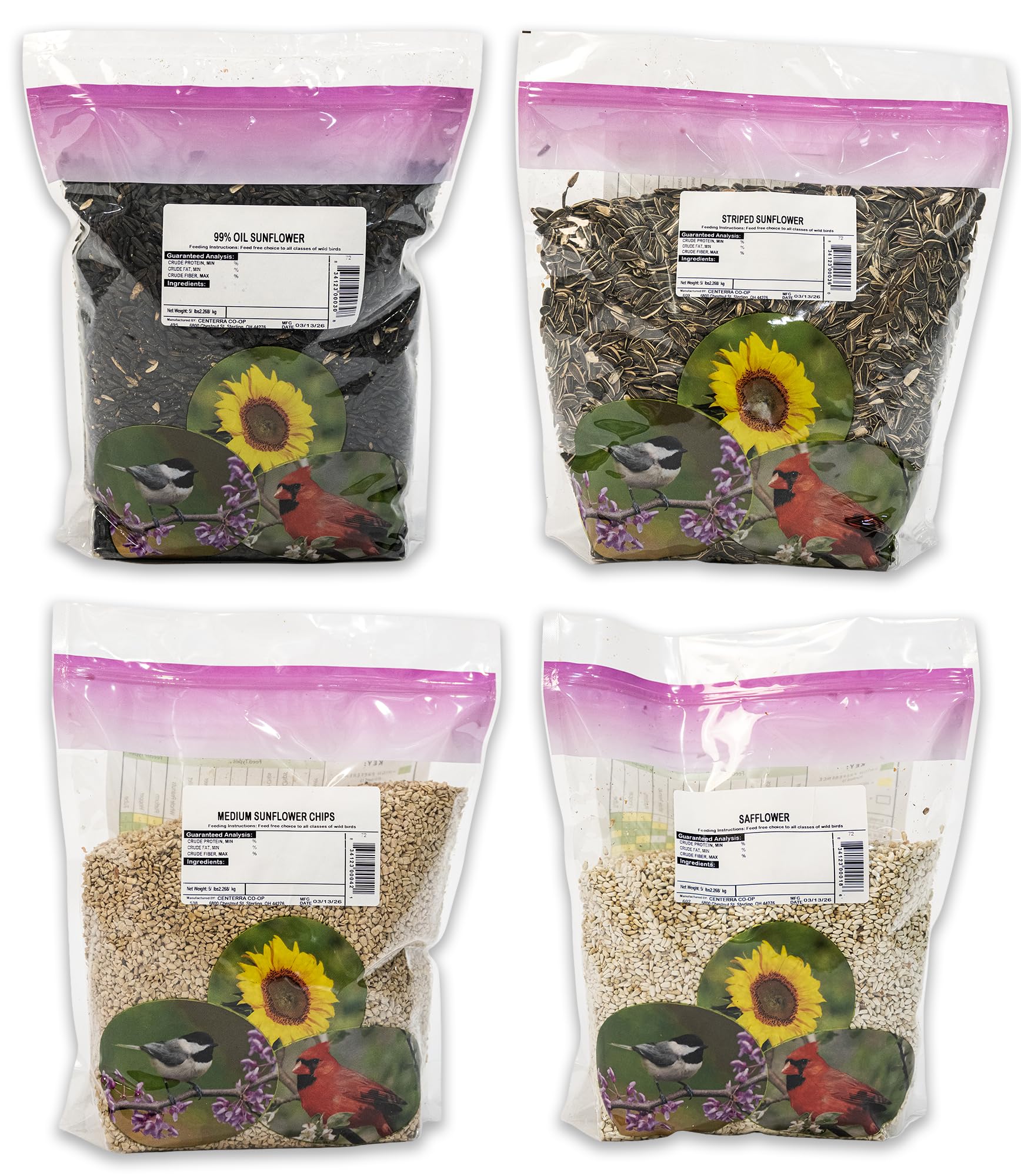 Sommer's Wild Bird Food Product Variations