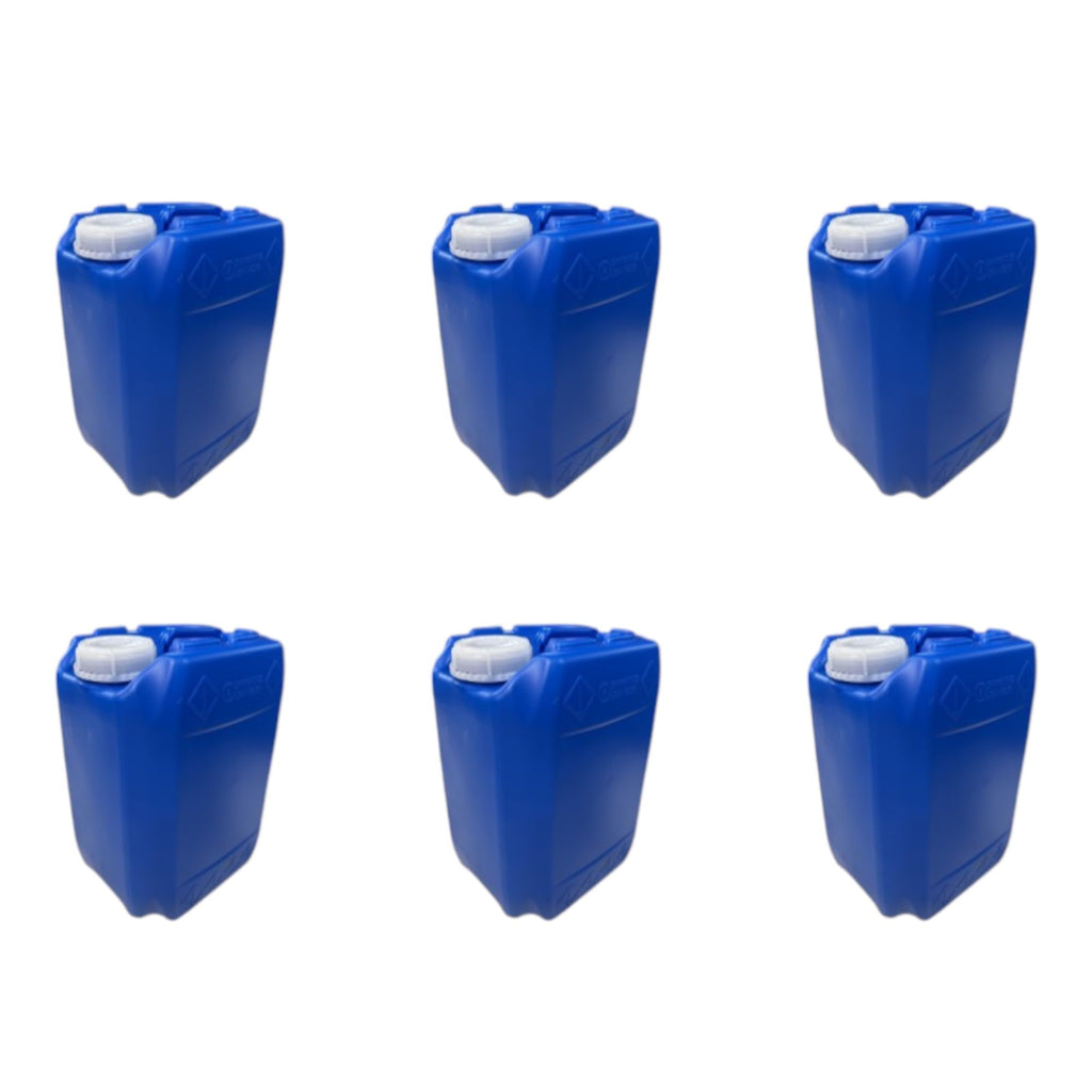 TriceEssentials 2.5 Gallon / 10L BPA-Free Water Jug with 70mm Screw Cap, Stackable Rectangular Carboy, Food-Grade HDPE for Liquid Storage & Mixing