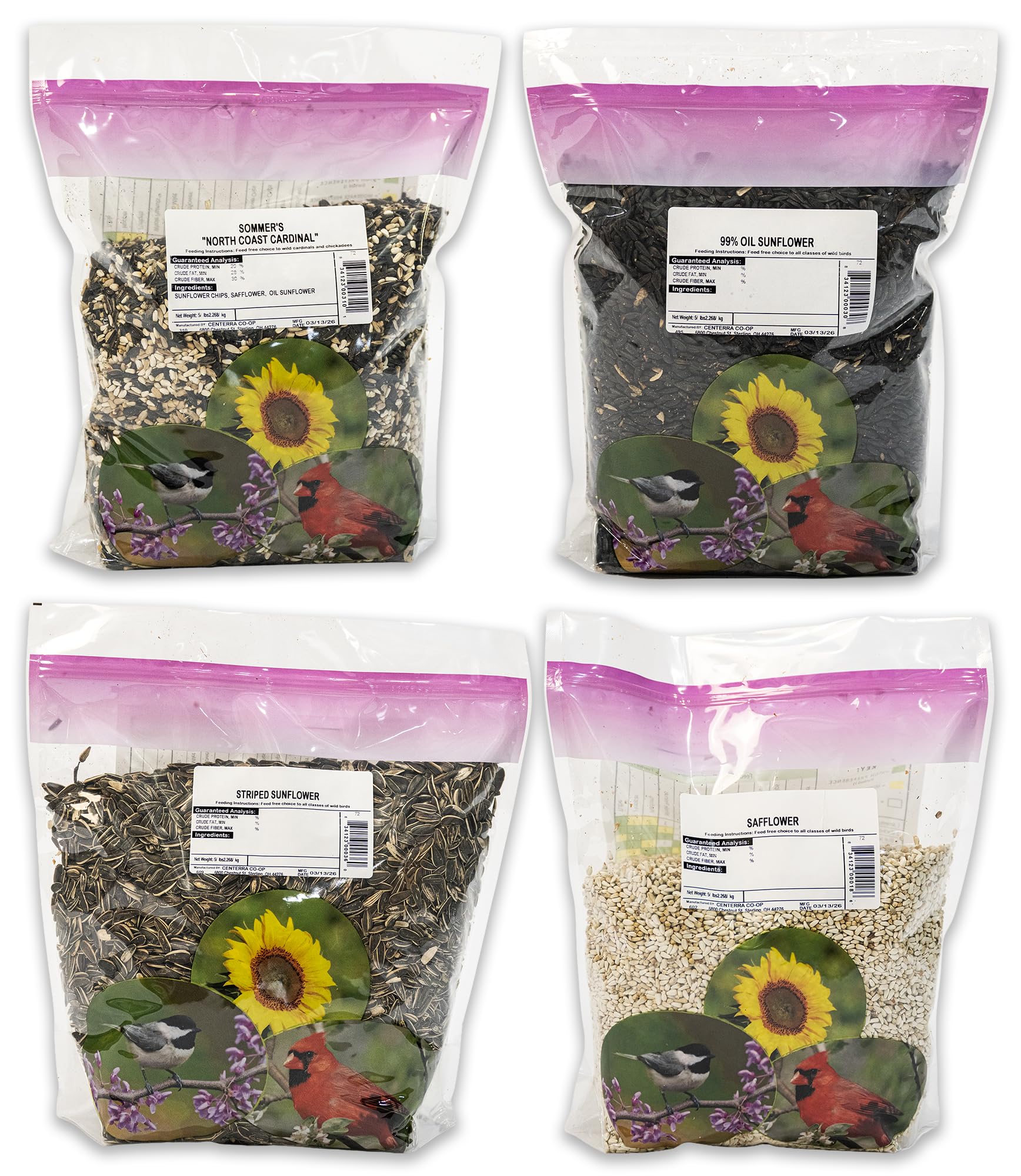 Sommer's Wild Bird Food Product Variations