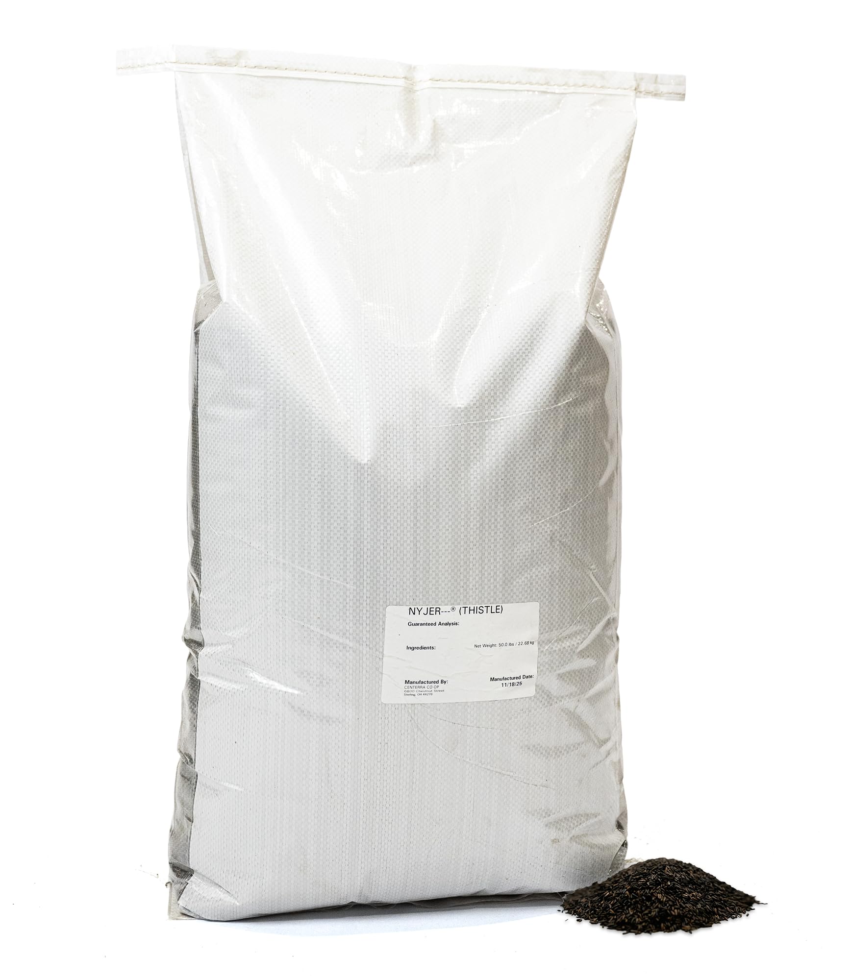 Nyjer® Thistle Finch Seed – 50 lb Bulk Premium Finch Bird Feeder Blend