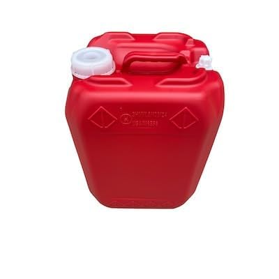 5 Gallon Hedpack with Cap | Carboy | Emergency Water Storage | Brewing & Fermentation | Stackable | BPA FREE- Food Grade | 4 PACK