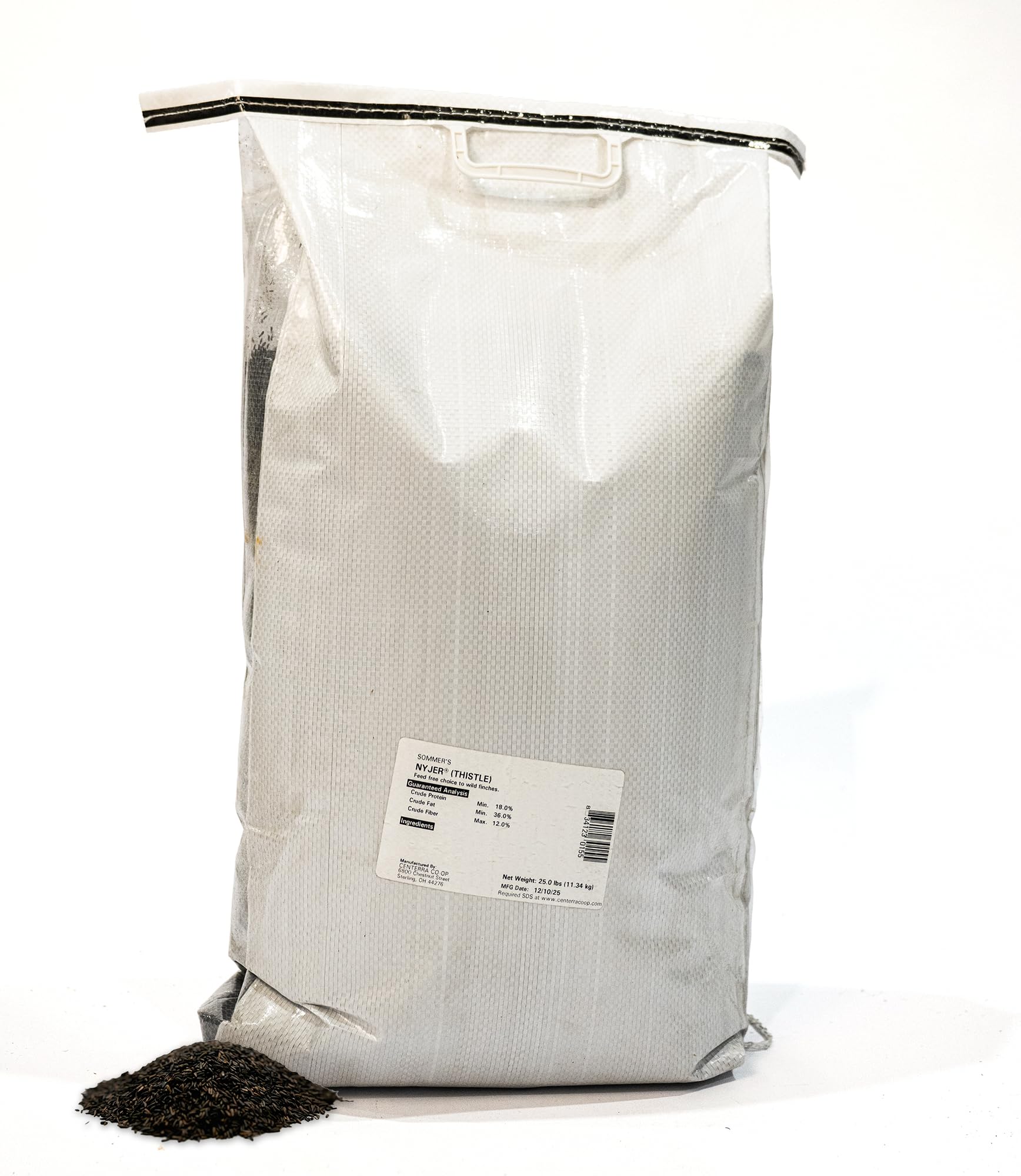 Nyjer® Thistle Bulk Finch Seed – 25 lb Premium Finch Bird Feeder Mix