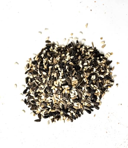 North Coast Cardinal Bird Seed – 40 lb Bulk Sunflower & Safflower Bird Feeder Blend