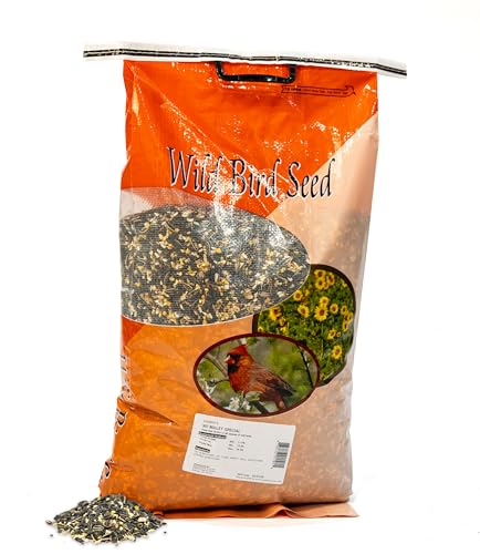 No Millet Special Wild Bird Seed – 40 lb Bulk Sunflower & Grain Bird Feeder Blend
