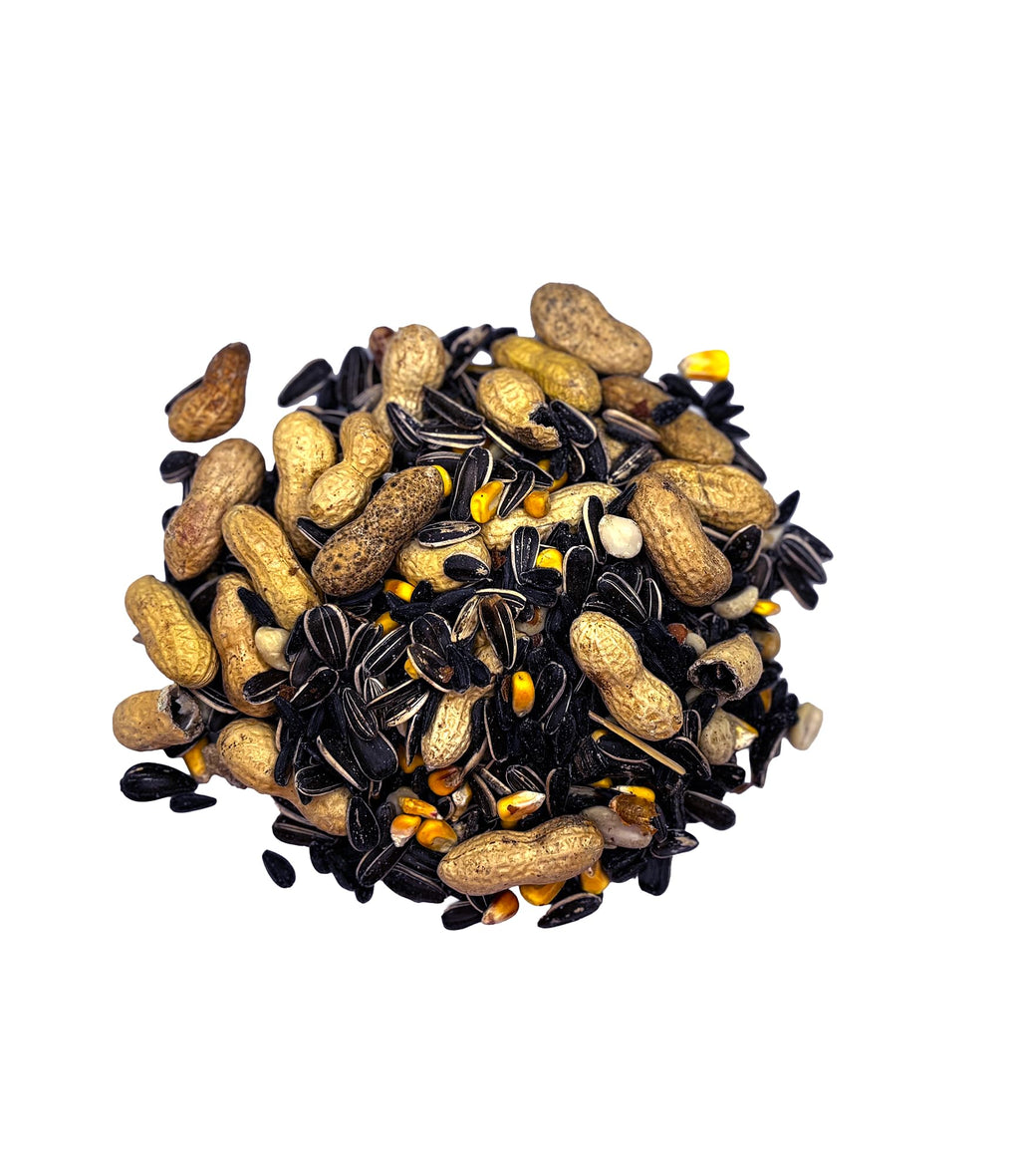 Sommer's Wild Bird Food Critter Snack Wildlife Feed – 5 lb Outdoor Mix with Corn, Sunflower Seeds & Peanuts