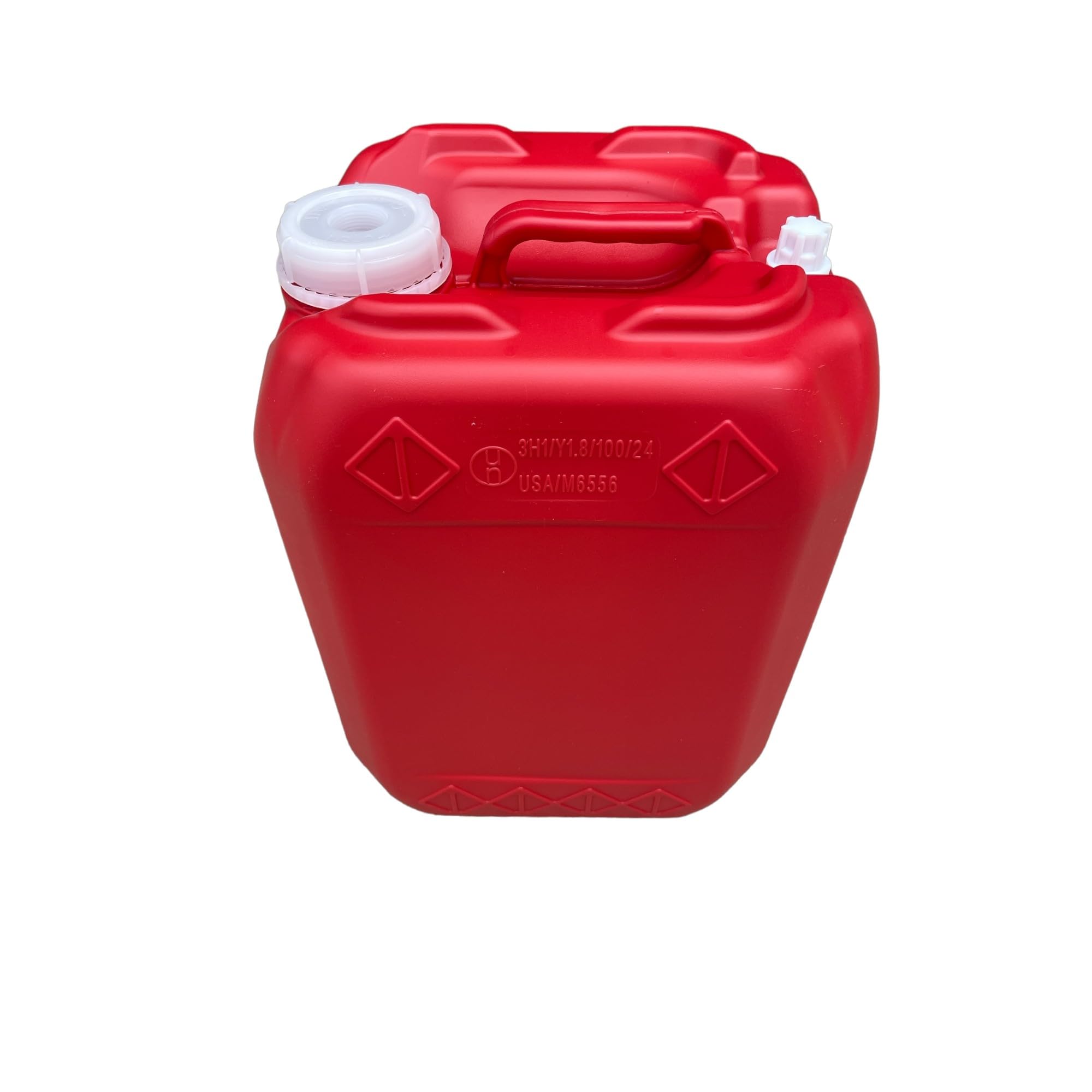 TriceEssentials 5 Gallon Hedpak with Spigot & 70mm Cap – BPA Free Food Grade Stackable Container for Water Storage & General Liquid Dispensing