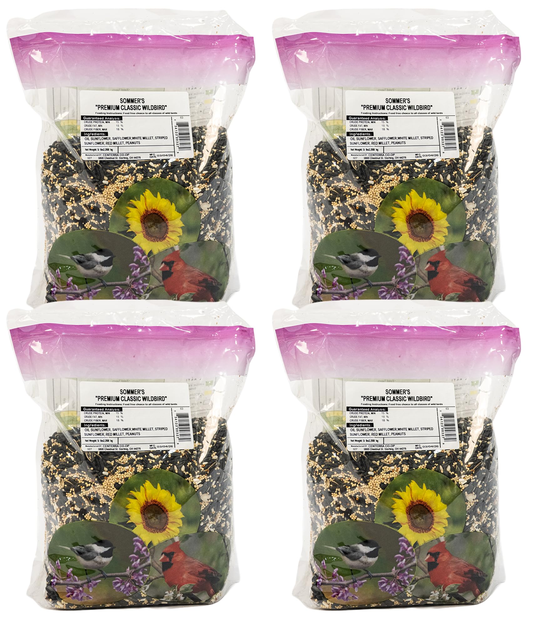 Sommer's Wild Bird Food Product Variations
