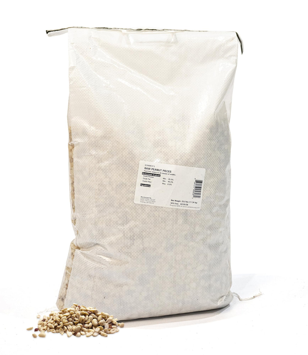 Peanut Pieces Bulk Bird Blend – 25 lb Shelled Peanut Pieces Bird Feeder Mix