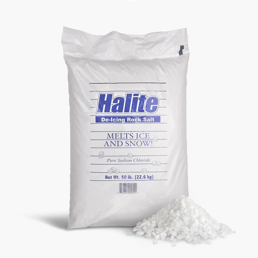 Dart Seasonal RS50-8551575 PE Halite Premium De-Icing Ice Melt Rock Salt44;
